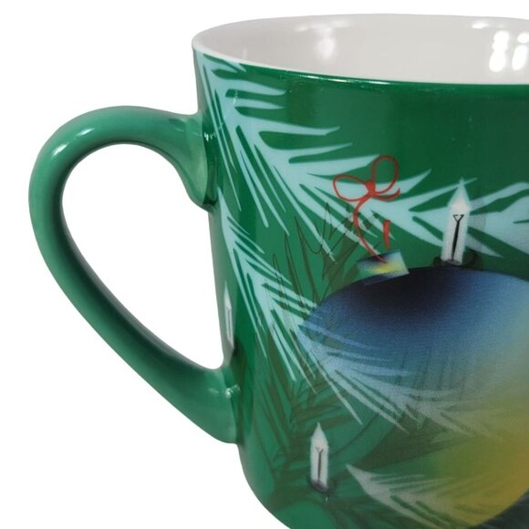 Starbucks Christmas Mug Green 18oz Tree Limbs Lights Ornaments Holiday 2020 - Picture 5 of 10